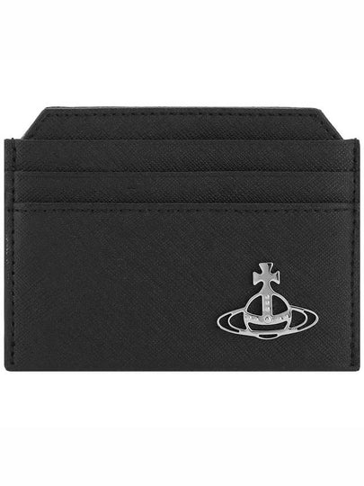 ORB Logo Card Wallet Black - VIVIENNE WESTWOOD - BALAAN 2