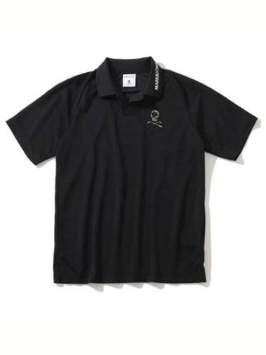 Ace Skipper Polo Short Sleeve T-Shirt Black - MARK & LONA - BALAAN 1