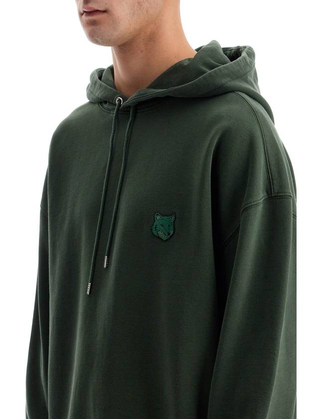 Bold Fox Head Patch Oversize Hoodie Ranger Green - MAISON KITSUNE - BALAAN 5