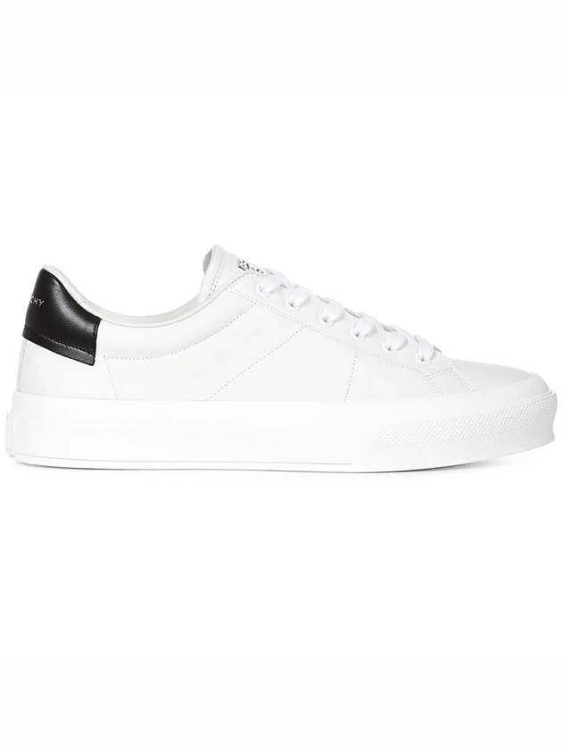 City Sport Leather Low Top Sneakers White - GIVENCHY - BALAAN 3