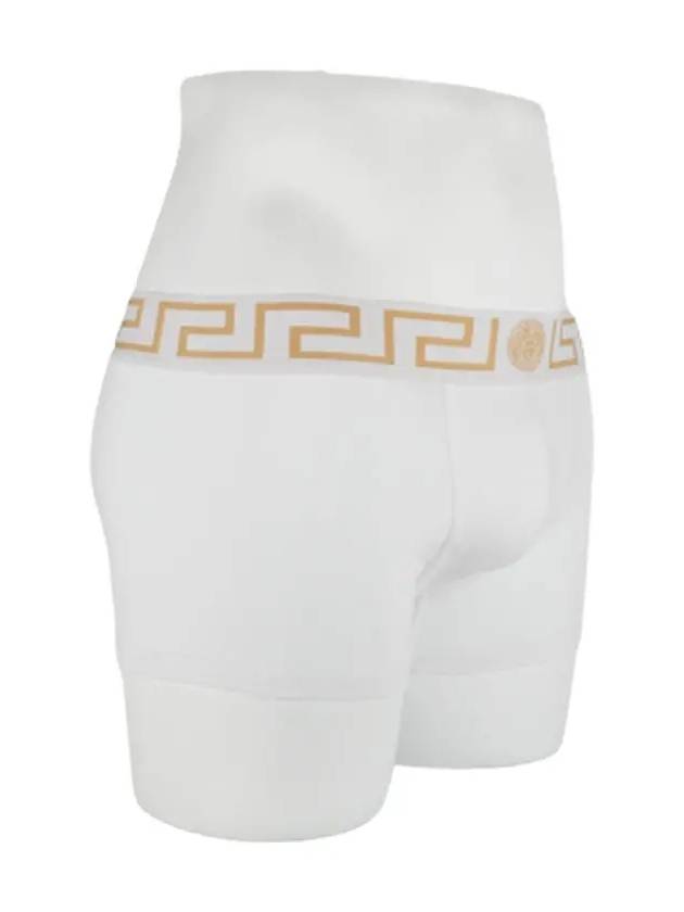 Men's Greca Border Draws 2 Pack Briefs White - VERSACE - BALAAN 4