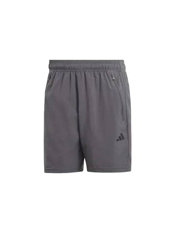 Training Essential Woven Shorts Grey - ADIDAS - BALAAN 1