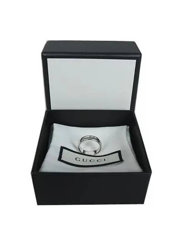 455247 925 Silver Blind for Love Ring No 12 - GUCCI - BALAAN 2