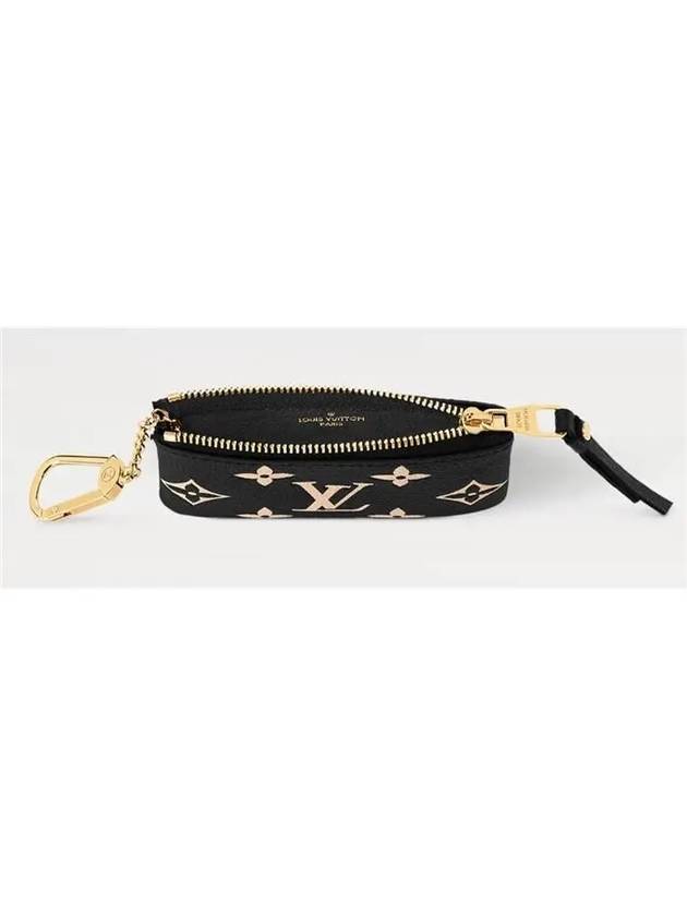 Monogram Empreinte Key Pouch Black - LOUIS VUITTON - BALAAN 5