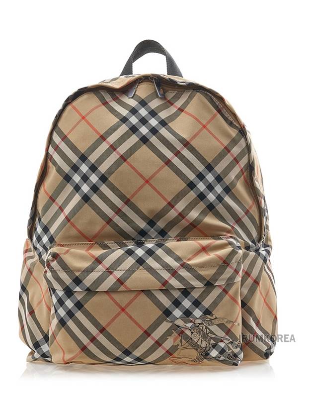 Nova Check Backpack Beige - BURBERRY - BALAAN 2