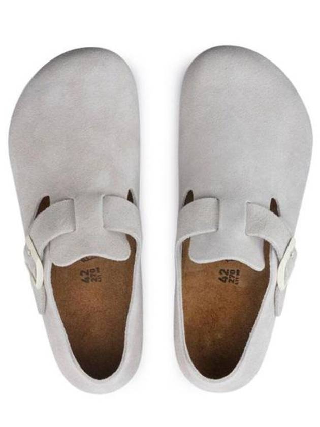 London BS Suede Loafers Cream - BIRKENSTOCK - BALAAN 3