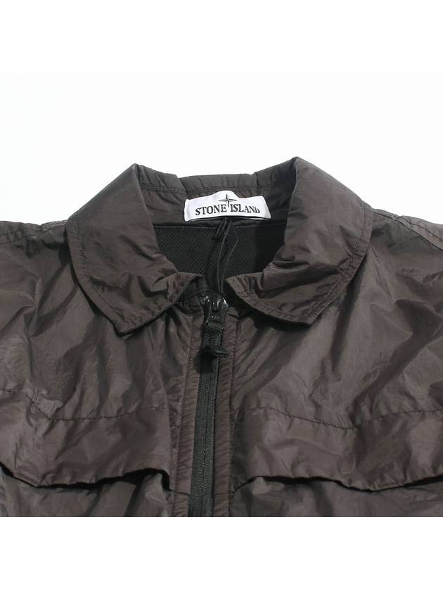 Garment Dyed Crinkle Reps R-NY Jacket Brown - STONE ISLAND - BALAAN 6