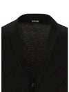 Lens Cotton Cardigan Black - CP COMPANY - BALAAN 5