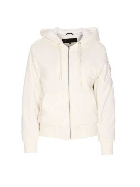 Classic Bunny 2 Zip Up Hoodie White Lining White - MOOSE KNUCKLES - BALAAN 1