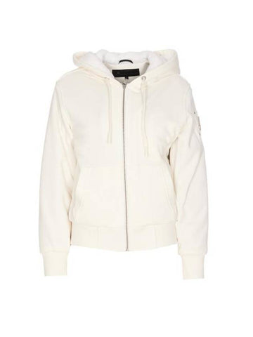 Classic Bunny 2 Zip Up Hoodie White Lining White - MOOSE KNUCKLES - BALAAN 1