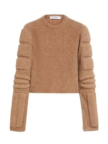 Smyrne mohair knit top camel - MAX MARA - BALAAN 1