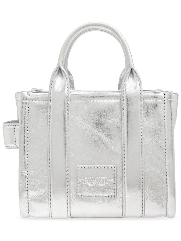 Marc Jacobs Shoulder Bag The Tote, Women's, Silver - MARC JACOBS - BALAAN 3