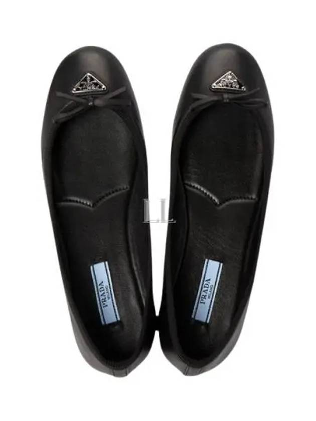 Nappa Leather Ballerina Black - PRADA - BALAAN 2