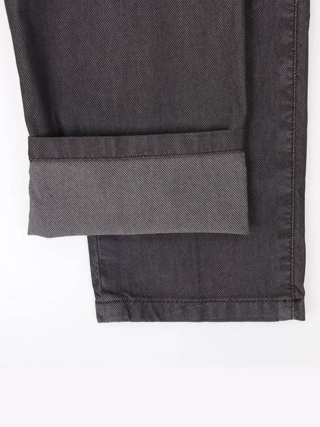 IKALOOK ANTONYMORATO Italy Black Cool Tone Casual Cotton Pants - IKALOOOK - BALAAN 6