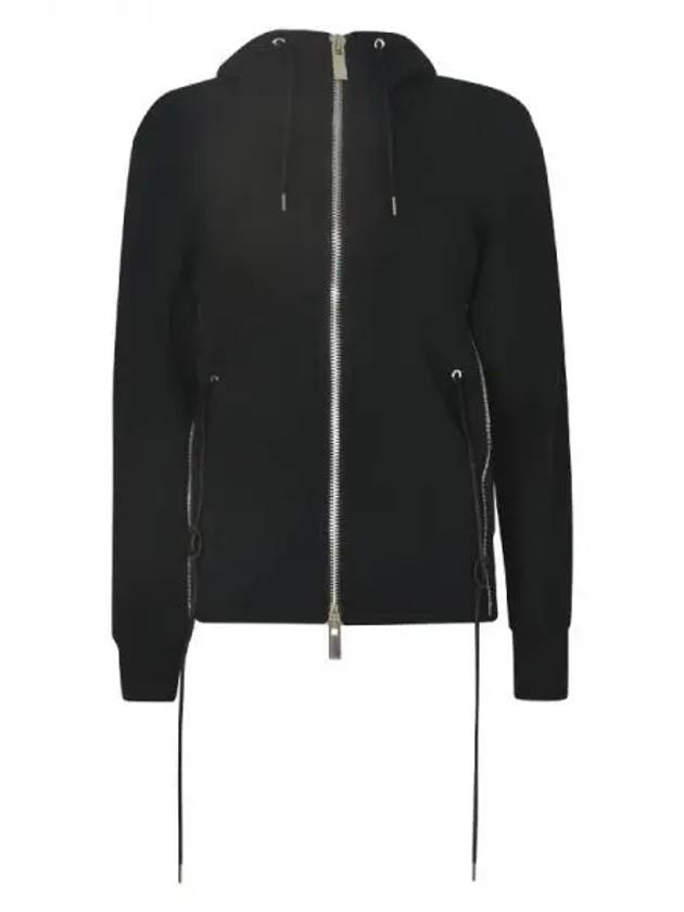 Sacai cotton blend hooded zip up 271907 - SACAI - BALAAN 1