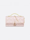 Cannage Lambskin Mini Bag Rose Quartz - DIOR - BALAAN 2