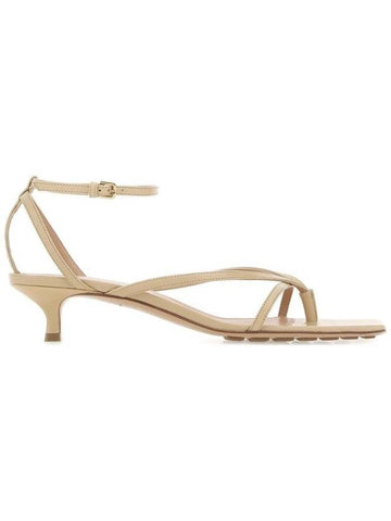 stretch strap sandals cane sugar - BOTTEGA VENETA - BALAAN 1