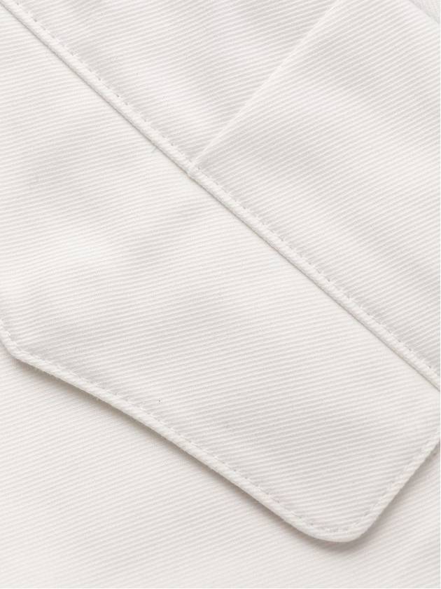 tailored bermuda shorts white - ALEXANDER MCQUEEN - BALAAN 5