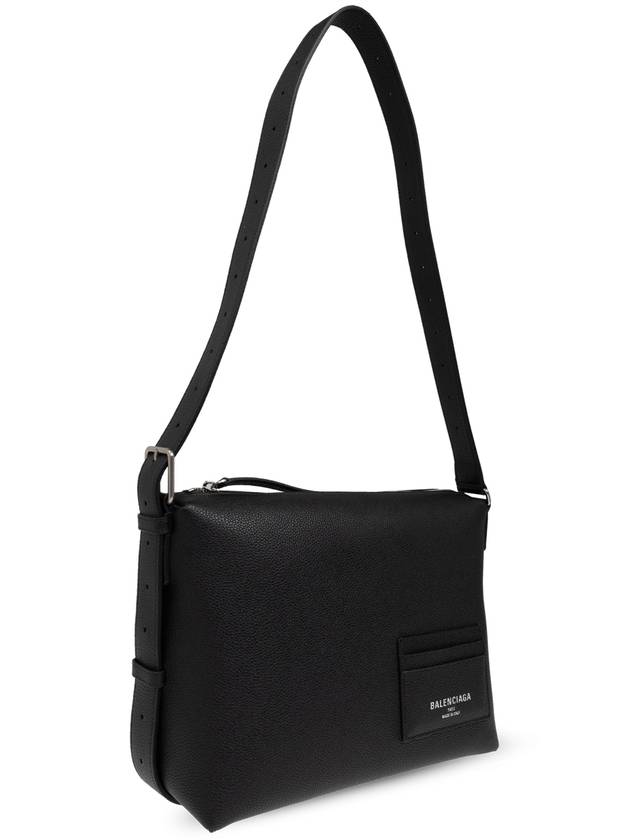 Small Leather Shoulder Bag Black - BALENCIAGA - BALAAN 5