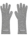 The Gros Grain Gloves Dark Grey - JACQUEMUS - BALAAN 2