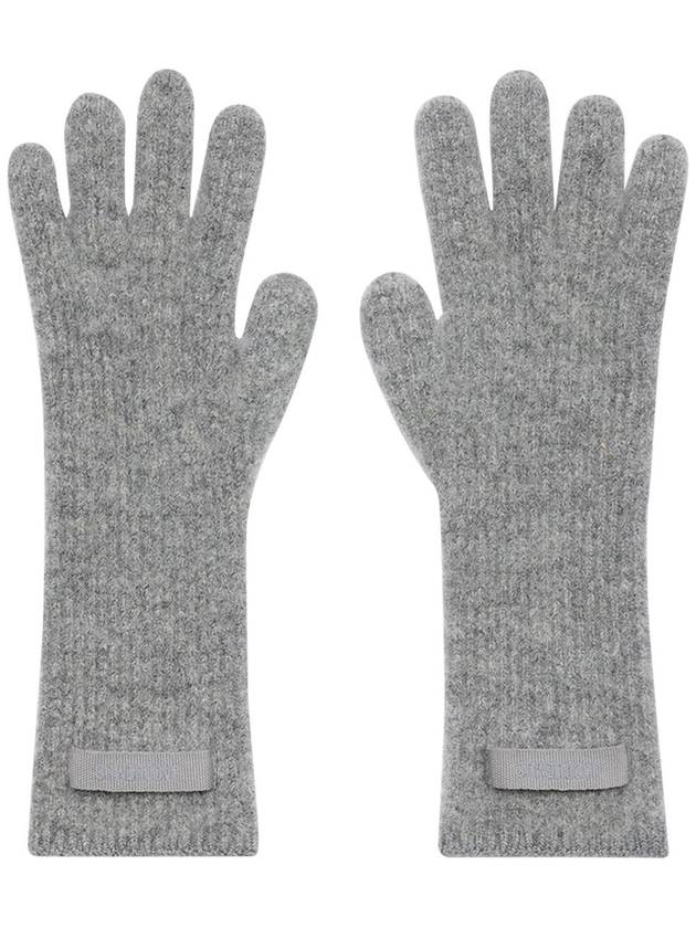 The Gros Grain Gloves Dark Grey - JACQUEMUS - BALAAN 2