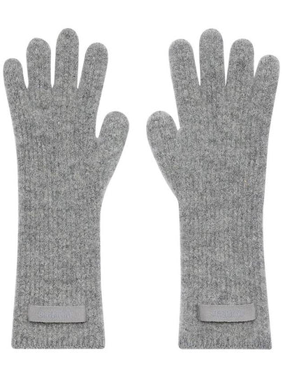 The Gros Grain Gloves Dark Grey - JACQUEMUS - BALAAN 2