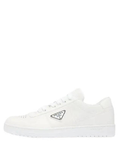 Downtown leather sneakers - PRADA - BALAAN 1