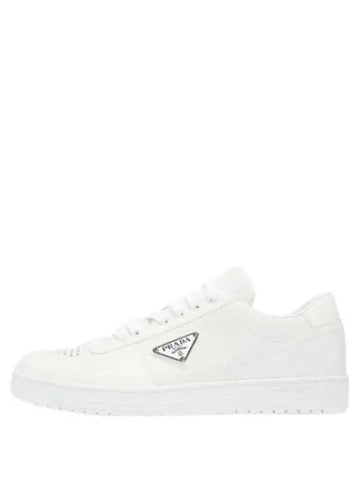 Downtown Leather Sneakers Men s Running Shoes - PRADA - BALAAN 1