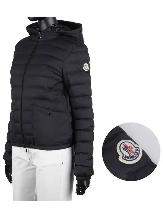 Hede Hooded Short Down Padding Black - MONCLER - BALAAN 2