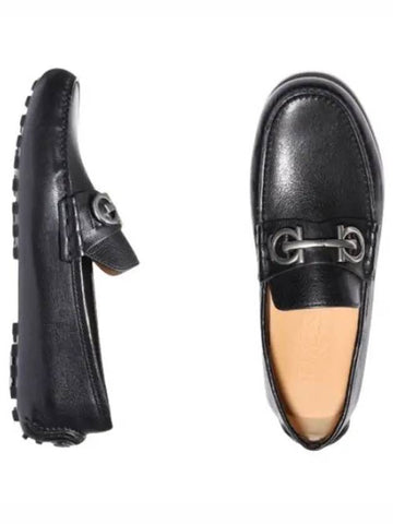 Ferragamo Gancini Ornament Driver Loafers Men - SALVATORE FERRAGAMO - BALAAN 1