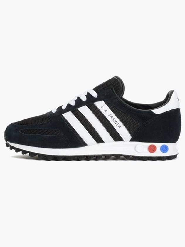 Original LA Trainer Low Top Sneakers Black - ADIDAS - BALAAN 4