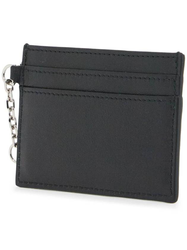 Sling Logo Plaque Card Holder Black - ALEXANDER MCQUEEN - BALAAN 4