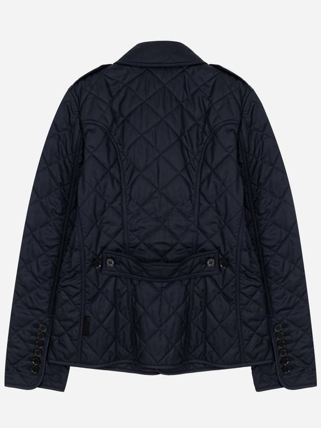 New Frankby Quilted Jacket Navy - BURBERRY - BALAAN 6