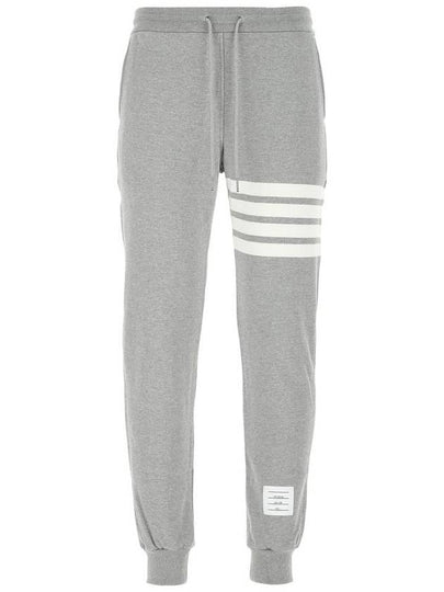 Men's Classic Loopback Engineered 4-Bar Sweatpants Light Grey - THOM BROWNE - BALAAN 2