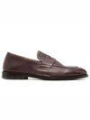 Fine Grain Calfskin Penny Loafers Brown - BRUNELLO CUCINELLI - BALAAN 2