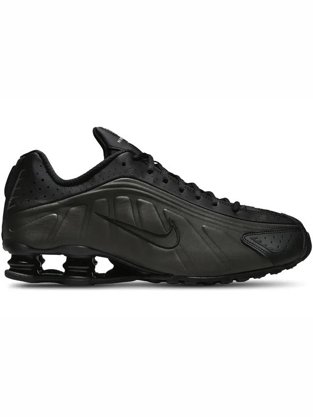 Shox R4 Lace-Up Low Top Sneakers Black - NIKE - BALAAN 1