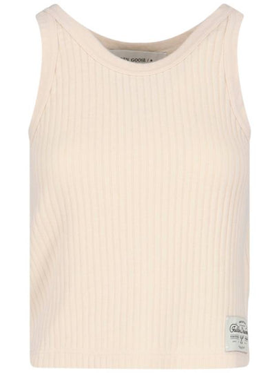 Ribbed Tank Top GWP01930P00162015610 B0031183671 - GOLDEN GOOSE - BALAAN 2