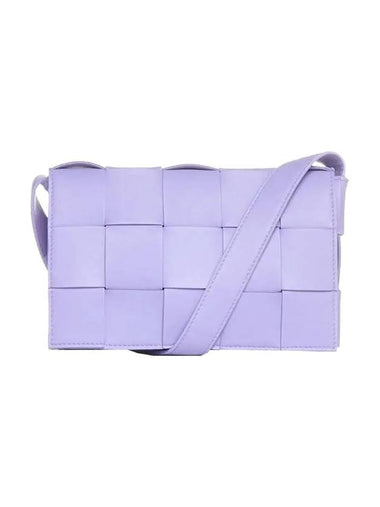 Intrecciato Cassette Cross Bag Wisteria - BOTTEGA VENETA - BALAAN 1