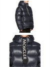 Men's Maury Half Zip Up Anorak Down Padding Navy - MONCLER - BALAAN 6