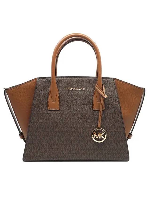 Avril Large Satchel Cross Bag 35F1G4VS3B BROWN - MICHAEL KORS - BALAAN 1