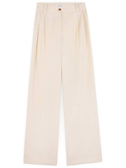 Double Pleats Pants MW01103WW0102 P205 - MAISON KITSUNE - BALAAN 2