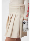 Adina Pleated Skirt Almond Milk - J.LINDEBERG - BALAAN 6