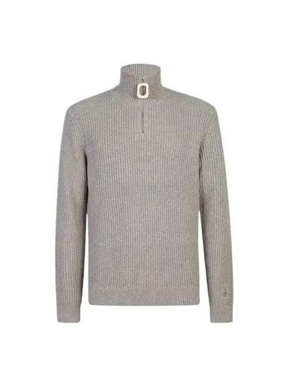 Zip-Up Knit Turtleneck Grey - JW ANDERSON - BALAAN 2