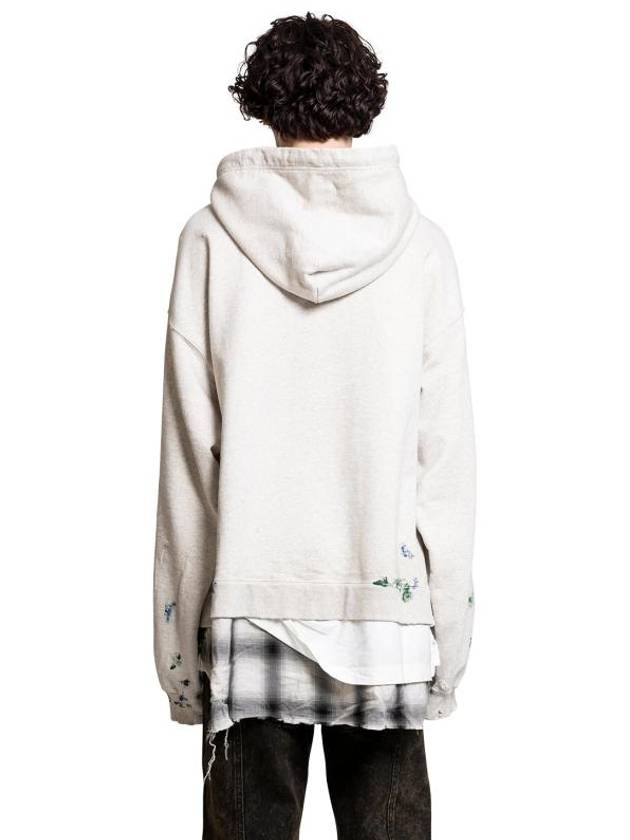 Triple Layered Hoodie White - MAISON MIHARA YASUHIRO - BALAAN 4