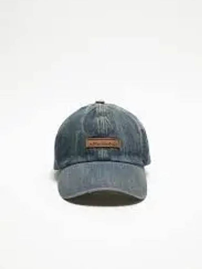 Logo Patch Denim Ball Cap Dark Blue - ACNE STUDIOS - BALAAN 2