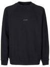 Diagonal Brushed Sweatshirt Black - CP COMPANY - BALAAN 2