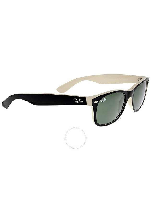 Ray Ban New Wayfarer Color Mix Green Classic G-15 Unisex Sunglasses RB2132 875 52 - RAY-BAN - BALAAN 3