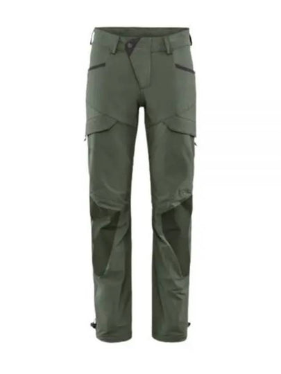 Women's Misty 2.0 Wind Stretch Straight Pants Dark Dusty Green - KLATTERMUSEN - BALAAN 2