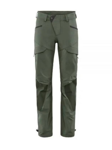 Women's Misty 2.0 Wind Stretch Straight Pants Dark Dusty Green - KLATTERMUSEN - BALAAN 1