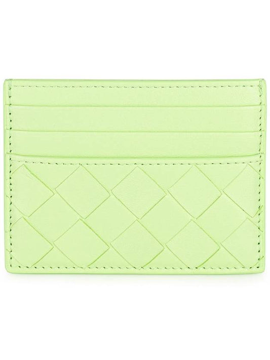 Intrecciato Card Wallet Green - BOTTEGA VENETA - BALAAN 2